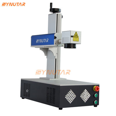 Máy đánh dấu laser sợi máy tính để bàn 30W máy khắc laser sợi di động