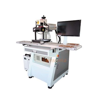 Máy đánh dấu laser tự động 220V 20W Fiber / UV / CO2 Laser