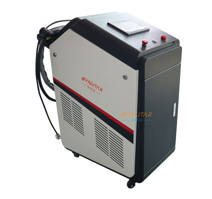 Máy loại bỏ rỉ sét bằng laser sợi bằng tay xung cho lốp nén