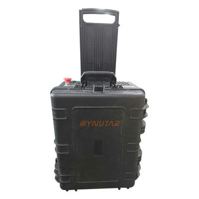 Máy làm sạch laser xung cầm tay ổn định để loại bỏ rỉ sét / nấm mốc