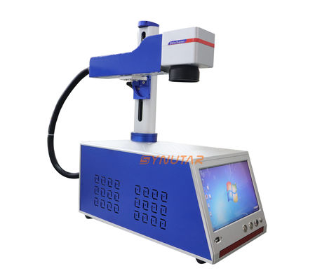 Máy đánh dấu laser sợi máy tính nhỏ máy khắc laser di động 100W