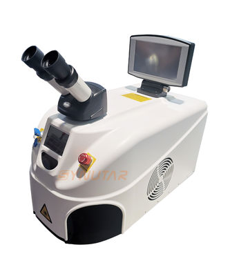 Máy hàn laser đồ trang sức 80W Máy hàn laser tự động Đèn laser di động mạnh mẽ