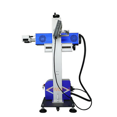 Máy đánh dấu kim loại bằng laser UV / CO2 Máy đánh dấu laser sợi tự động 20w