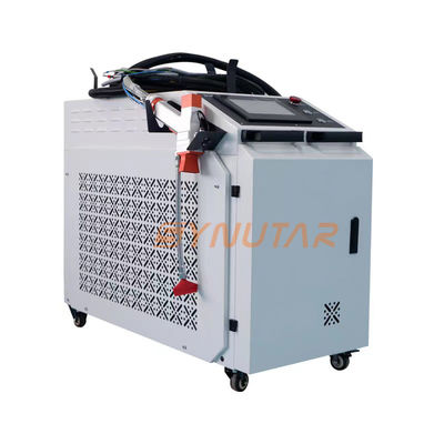 Máy làm sạch laser cầm tay 220V / 50Hz 1000W cho thép xưởng đóng tàu