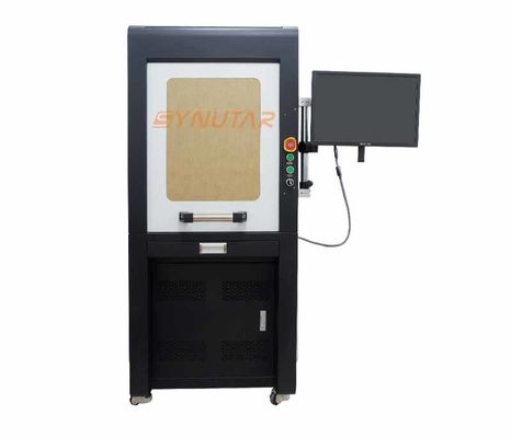 Máy đánh dấu laser 3D kín Nhà cung cấp 50W khắc sâu CE