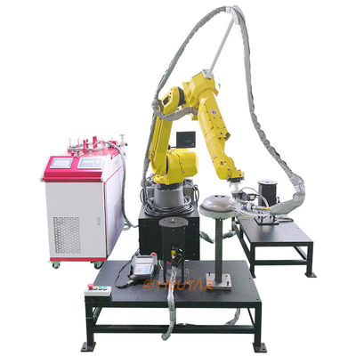 Máy hàn laser tự động 4000W / 6000W với cánh tay robot thông minh