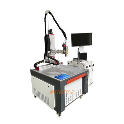 Máy hàn laser sợi kim loại nền tảng thép không gỉ