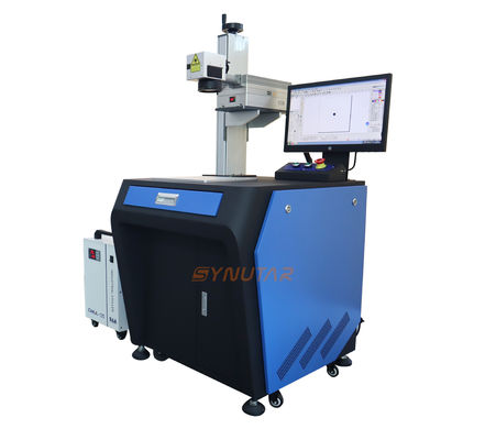 Máy đánh dấu laser UV di động cho kính 3W / 5W khắc lá nhỏ