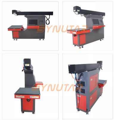 AC220V / 50Hz / 10A nguồn cung cấp năng lượng CO2 Laser Marker với phần mềm EZCAD và ống laser thủy tinh