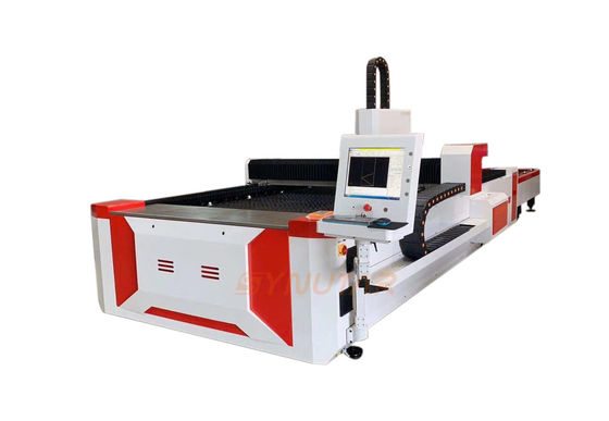 1.5 kw Hệ thống truyền tải bánh răng chính xác Máy cắt laser sợi cho hệ thống điều khiển Cypcut