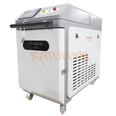 Máy làm sạch laser cầm tay 220V/50Hz M2&lt;1.2 với tần số xung 1-20KHz Độ dài sóng 1064nm