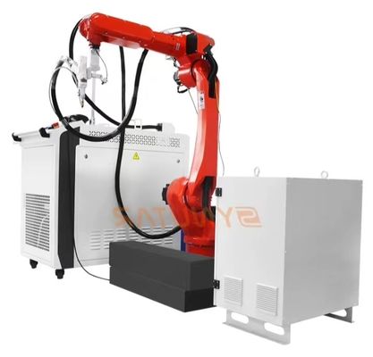 Khu vực lớn chính xác sợi laser máy hàn tự động Bảo trì dễ dàng với hệ thống an toàn
