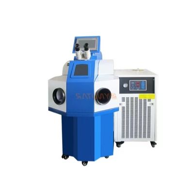 Máy hàn laser đồ trang sức làm mát bằng nước với tần số xung 1-50Hz và đường kính điểm 0,2-2mm