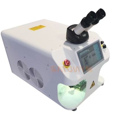 Máy hàn laser trang sức chính xác với đường kính điểm laser 0,2-2mm Độ chính xác định vị 0,01mm