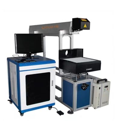 Máy đánh dấu laser CO2 chính xác với hệ thống điều khiển DSP đường 0.01mm