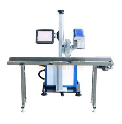 Máy đánh dấu laser CO2 chính xác với phần mềm EZCAD năng lượng laser 100W và hệ thống làm mát bằng nước