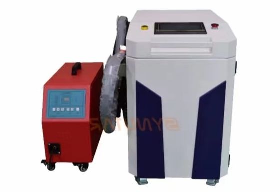 Thiết bị hàn laser di động với làm mát bằng không khí 1064nm Laser Wavelength for Deep Welding 0.5-5mm Lightweight