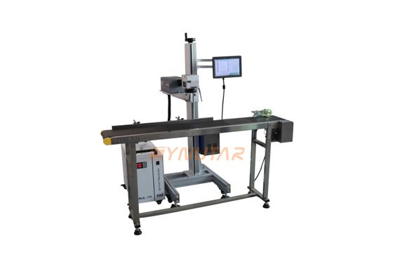 Máy đánh dấu laser tia cực tím điều khiển PC 50Kg w/0.01-0.3mm Độ sâu đánh dấu cho các môi trường làm việc khác nhau