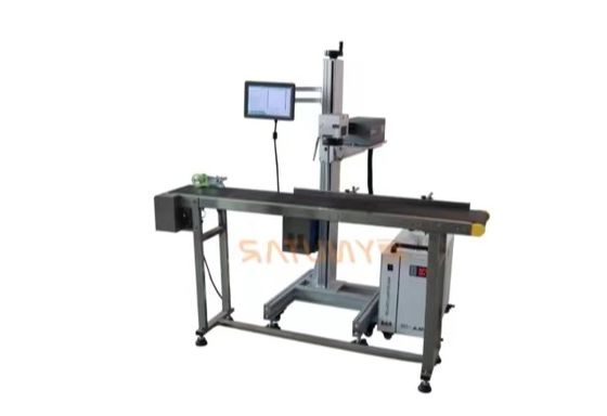 Máy đánh dấu laser UV 355nm chính xác 0.15mm Chữ 8000mm/s Tốc độ đánh dấu