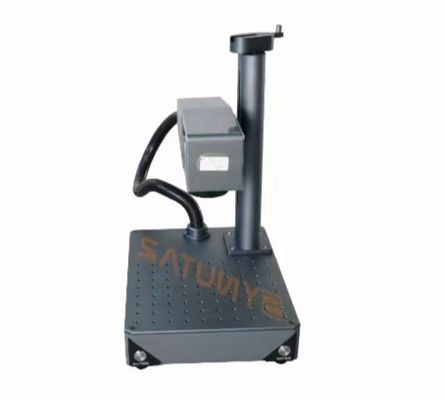 Phần mềm tương thích EZCAD Máy đánh dấu laser sợi Không khí làm mát 110mm * 110mm Vùng đánh dấu