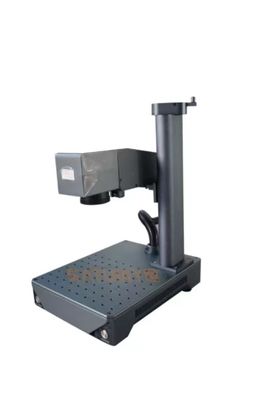 110 * 110mm Fiber Laser Marker với làm mát bằng không khí và tốc độ đánh dấu 8 000 mm/s